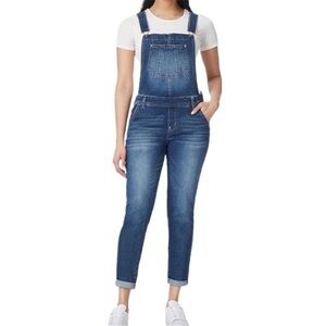 Wallflower Denim Overalls Blue Jeans Size Medium 27” Waist Y2K